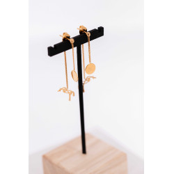 Boucles d'oreilles Pénélope Yuna Dorée Boucles d'oreilles Pénélope Yuna Dorée