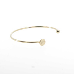 Bracelet Pénélope Jonc Dorée Bracelet Pénélope Jonc Dorée