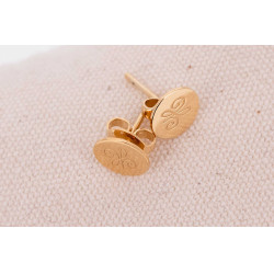 Boucles d'oreilles poussoir Pénélope Lou Arabesque Dorée Boucles d'oreilles poussoir Pénélope Lou Arabesque Dorée