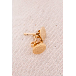 Boucles d'oreilles poussoir Pénélope Lou Arabesque Dorée Boucles d'oreilles poussoir Pénélope Lou Arabesque Dorée