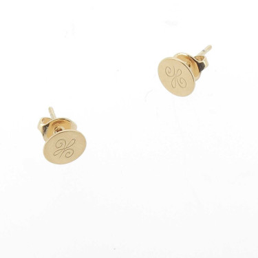 Boucles d'oreilles poussoir Pénélope Lou Arabesque Boucles d'oreilles poussoir Pénélope Lou Arabesque