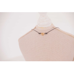 Collier équestre Pénélope GM Doré