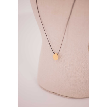 Collier Adelya Pénélope corde noir Collier Adelya Pénélope corde noir
