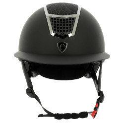Casque Equithème Airy L Céleste noir / noir