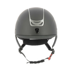 Casque Equithème Pepit Noir / chromé Casque Equithème Pepit Noir / chromé