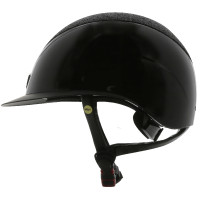 Casque Equithème Wings Noir brillant Casque Equithème Wings Noir brillant