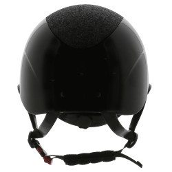 Casque Equithème Wings Noir brillant lamé Casque Equithème Wings Noir brillant lamé