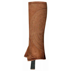 Mini chaps amara Boccherini T de T Marron / beige Mini chaps amara Boccherini T de T Marron / beige