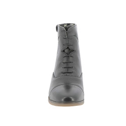 Boots Equithème Wavy lacet / zip Noir