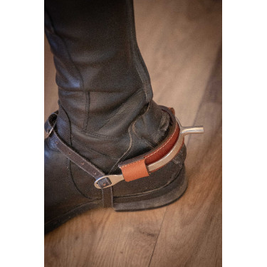 Couvre éperons Pénélope Spurs Cognac Marron Couvre éperons Pénélope Spurs Cognac Marron