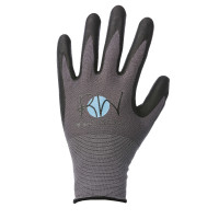 Gants Riding World Groom Gris / noir