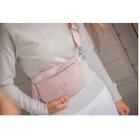 Sac banane Pénélope Chevron Noir