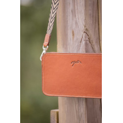 Sac bandoulière Pénélope Lizzie Cognac Marron Sac bandoulière Pénélope Lizzie Cognac Marron