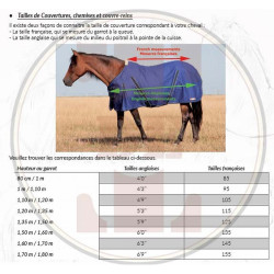 Couverture de Box Stretch Neck® T de T 300g Noir / gris Couverture de Box Stretch Neck® T de T 300g Noir / gris