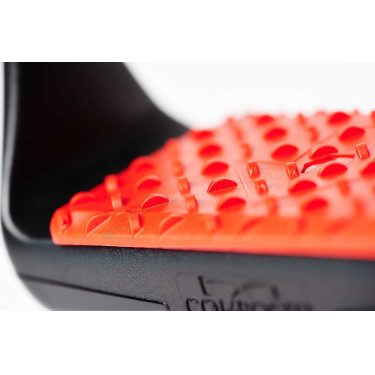 Étriers Compositi Soft Reflex Noir / rouge
