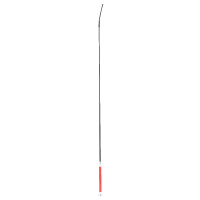 Cravache de dressage Whip & Go culot métal Rouge / argent