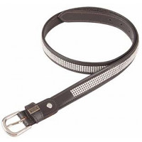Ceinture Strass T de T Havane foncé / blanc Marron Ceinture Strass T de T Havane foncé / blanc Marron