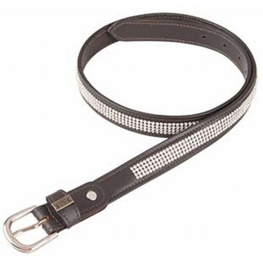 Ceinture Strass T de T Havane foncé / blanc Marron