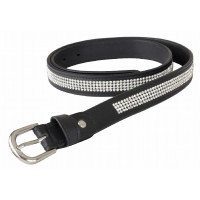 Ceinture Strass T de T Havane foncé / blanc