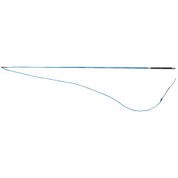 Chambrière WHIP & GO Tourillon Noir / turquoise