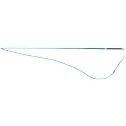 Chambrière WHIP & GO Tourillon Noir / turquoise