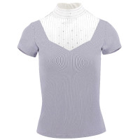 Polo Equithème Lerma manches courtes Violet Polo Equithème Lerma manches courtes Violet