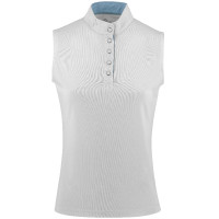 Polo mesh Equithème Molly Blanc Polo mesh Equithème Molly Blanc