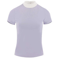 Polo Equithème London Enfant Violet Polo Equithème London Enfant Violet