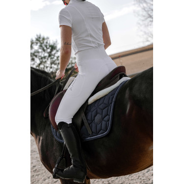 Polo Equithème Tokyo Blanc Polo Equithème Tokyo Blanc
