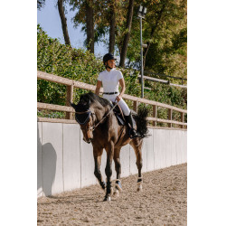 Polo Equithème Tokyo Blanc Polo Equithème Tokyo Blanc