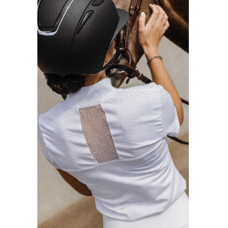Polo Equithème Riyadh Blanc Polo Equithème Riyadh Blanc