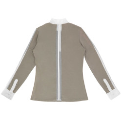 Polo Equithème Estoril Taupe Marron