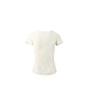 T-shirt Equithème Anna manches courtes Crème T-shirt Equithème Anna manches courtes Crème