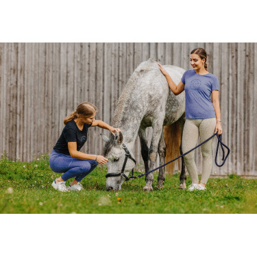 T-shirt Je t'aime Equithème Rosalie Violet T-shirt Je t'aime Equithème Rosalie Violet
