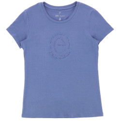 T-shirt Je t'aime Equithème Rosalie Violet T-shirt Je t'aime Equithème Rosalie Violet