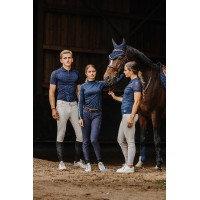 T-shirt Equithème Originals Mélodie Marine Bleu marine T-shirt Equithème Originals Mélodie Marine Bleu marine