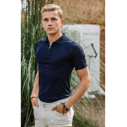 Polo Equithème Lucas Marine Bleu marine Polo Equithème Lucas Marine Bleu marine