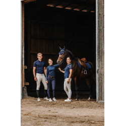 Polo Equithème Lucas Marine Bleu marine Polo Equithème Lucas Marine Bleu marine
