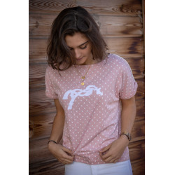 T-shirt Pénélope Poppy Nude Rose