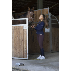 Veste polaire Equithème Lena Bleu marine Veste polaire Equithème Lena Bleu marine