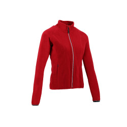 Veste polaire Equithème Lena Cerise Rouge Veste polaire Equithème Lena Cerise Rouge