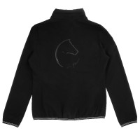 Blouson déperlant Je t'aime Equithème Dakota Noir Blouson déperlant Je t'aime Equithème Dakota Noir