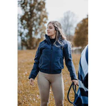 Blouson court Equithème Originals Alina Marine Bleu marine