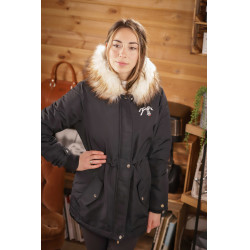 Parka Pénélope Mega Lyon Noir