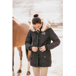 Parka Pénélope Mega Lyon Noir