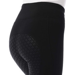 Pantalon softshell Equithème Dolomyt fond silicone Noir Pantalon softshell Equithème Dolomyt fond silicone Noir