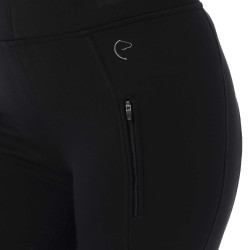 Pantalon softshell Equithème Dolomyt fond silicone Noir Pantalon softshell Equithème Dolomyt fond silicone Noir