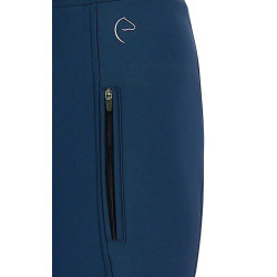 Pantalon softshell Equithème Dolomyt fond silicone Bleu marine