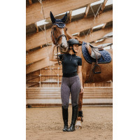 Legging Je t'aime Equithème Iris Gris foncé Legging Je t'aime Equithème Iris Gris foncé