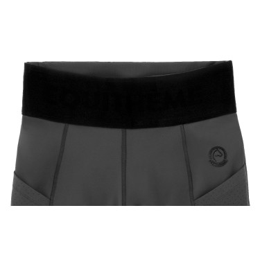 Legging Je t'aime Equithème Iris Gris foncé Legging Je t'aime Equithème Iris Gris foncé